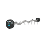 Urethane EZ Curl Barbell 25kg Livepro
