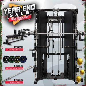 Force USA C10 All In One Trainer With Sliding Bench Year End Sale